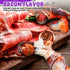 4 Pack Indestructible Dog Chew Toys for Aggressive Chewers - Durable Nylon Bacon Flavor Bones for Medium Small Breed