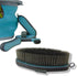 10 5 Collapsible Grooming Kit Liter Bucket and Grooming Tools - By Southwestern Equine - Turquoise