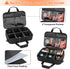 Fishing Reel Case for Spinning Reels, Fly Fishing Reels, Baitcaster Storage Bag with Multiple Pockets and Dividers