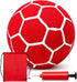 Size 5 Soccer Ball with Pump and Storage Bag, Portable Outdoor Indoor Soft Foam Ball for Soccer Game Training