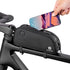 ROCKBROS Top Tube Bike Bag, Bicycle Front Frame Bag Cycling Accessories, Lightweight Portable Mounting System