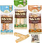 Fieldcrest Farms Nothing to Hide Natural Rawhide Alternative Rolls for Dogs - 3 Pack