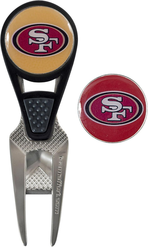 NFL CVX Ball Mark Repair Tool & 2 Ball Markers