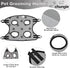 Dog Grooming Hammock for Small Dogs, Restraint for Nail Trimming with Pet Nail Clipper, Slicker Brush, Dog Hanging