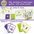 PE Equipment - Kids Workout Exercise Cards for Fun Indoor Recess Activities, Elevate Kids Fitness with Workout Equipment
