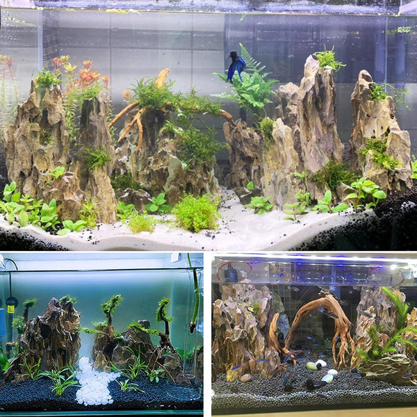 Unocho Dragon Stone Rock - 10 LB Aquariums Decoration for Aquascaping and Landscaping