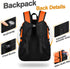 Goloni Soccer Backpack - Basketball Backpack with Ball & Shoe Compartment