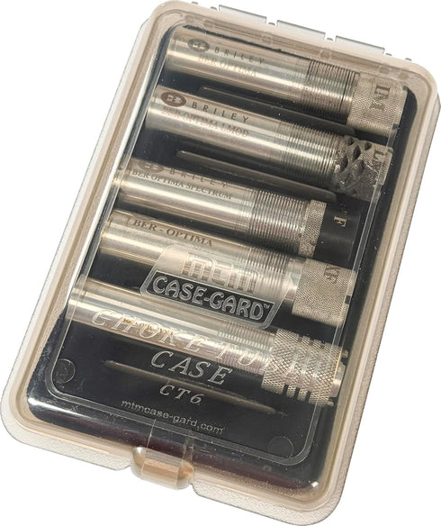 MTM CT6-41 Choke Tube Case, USA Made, Clear Smoke