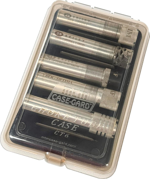MTM CT6-41 Choke Tube Case, USA Made, Clear Smoke