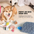 Nocciola 10 PCS Cute Stuffed Dog Toys, Plush Squeaky Toy for Small to Medium Dogs, Doggie Birthday Gifts with Bag
