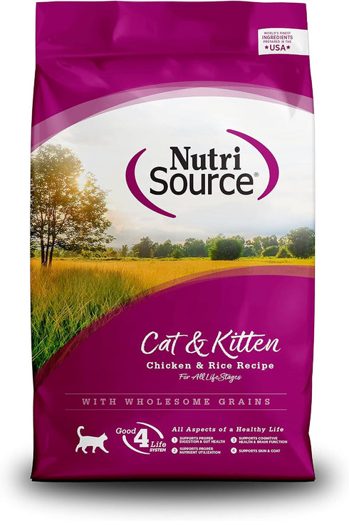 Tuffy'S Pet Food Nutri Cat/Kitten Chicken/Rice Dry Food, 1.5-Pound, 131542