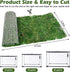 (11.81" 47.24") Reptile Carpet Cuttable Terrarium Mat Artificial Moss Reptile Liner Green Substrate Flooring Bearded