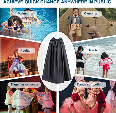 Changing Tent for Kids Portable Changing Room Pop Up Instant Dressing Room for Children Dancer Changing Curtain Dance
