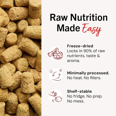 Stella & Chewy's Freeze Dried Raw Chewy’s Chicken Meal Mixers – Grain Free Dog Food Topper, 8 oz