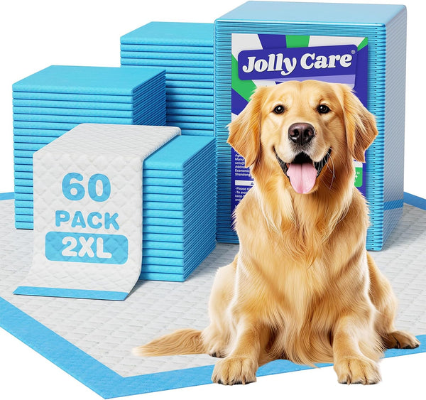 60 Count-30" x 36" XXL Puppy Pads, Extra Large Pee Pads for