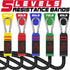 Resistance Bands, Exercise Bands with Door Anchor and Ankle Straps, Elastic Bands for Physical Therapy, Fitness Workout