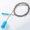 SLSON Aquarium Filter Brush - Flexible Double Ended Bristles, Stainless Steel Long Tube Cleaning Brush for Fish Tank