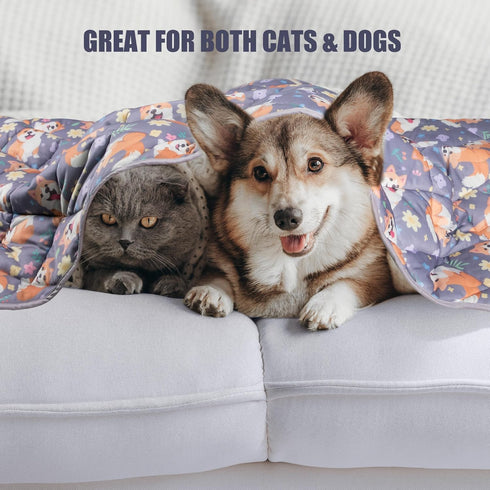 Leekalos Dog Cooling Mat, Pet Cooling Pads for Dogs and Cats, Portable Cooling Cushion for Home & Outdoor