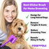 Dog Slicker Brush, Best for Poodles, Doodles, Long Haired Dogs, Perfect for Dematting & Detangling, Large