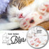 2 oz. The Blissful Cat Paw Butter, Moisturizer for Dry Paw Pads, Softens and Protects Rough Feet, Versatile, Lick-Safe