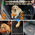 Hammock, PETTALK Deluxe Double Side Dog Car Seat Cover Back Seat, Waterproof Seat Cover Reversible,Heavy Duty,Anti