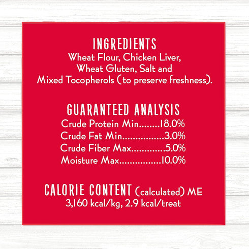 Charlee Bear Dog Treats with Liver, 6 Pack, 16 oz Each