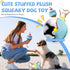 6 Pack Puppy Teething Toys, Blue Small Breed Chew Toys with Rope, Plush Squeaky Set for Interactive Pet Play
