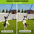 Dog Hanging Bungee Tug Toy - Interactive Tether Tug-of-War for Small to Large Dogs - Outdoor Tree Tugger with Ropes