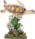 Penn-Plax Small Swimming Sea Turtle Decor for Aquarium Fish Tank, Resin Decoration (RR1104)