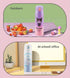Kuromi Stainless Steel Insulated Water Bottle with Bag, 480ml
