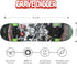 Monster Jam 31 Inch Skateboard, 7-Ply Maple Desk Skate Board for Cruising, Carving, Tricks, and Downhill
