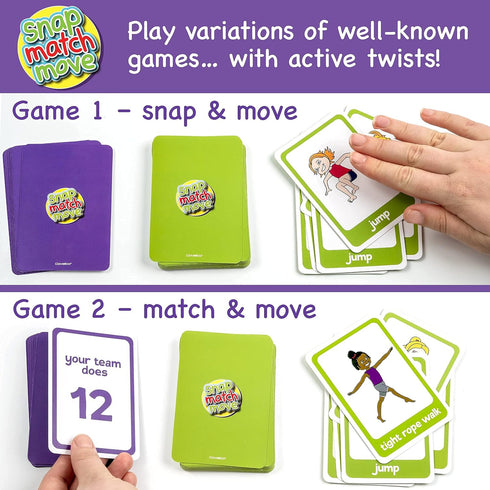 PE Equipment - Kids Workout Exercise Cards for Fun Indoor Recess Activities, Elevate Kids Fitness with Workout Equipment