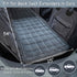 HAPYFOST Hammock Trucks(54"25" Dog Bed for Car Back Seat, Non-Slip Backseat Pet Bed Mat for Travel, Soft Dog Seat Cover