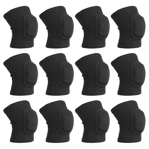 PATIKIL L Size Protective Knee Pads, 6 Pairs Sponge Volleyball Knee Pads