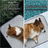 SOMOYA Dog Self Cooling Mat, Washable Pet Blanket for Hot Weather Sleeping Kennel, Ice Silk Sleep Mat Pad for Large