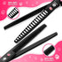 7" 6 1 Set Dream Reach Dog Grooming Scissors - Professional in Sharp Dog Shears Thinning, Chunker, Straight, Curved