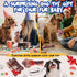 Dog Chew Toys for Aggressive Chewers - 2 Pack Indestructible Nylon Teething Bone Toy for Large Breed Dogs