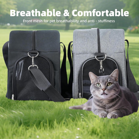 YOUPETSER Cat Carrier for Small Cats Dogs, Soft-Sided Pet Carrier for Cats Puppies Small Pets, Lightweight Comfortable