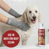 Pride and Groom DogDays Curly + Wavy The Scrub Kit - Natural Dog Shampoo with Silicone Scrubber Gloves for Low