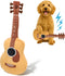 PUPROAR Guitar Dog Toy, Funny Dog Toy, Unique Dog Gift, Squeaky Plush