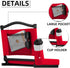 HABUTWAY Stadium Seats with Back Support and Thick Cushion Bleacher Seats with Backs and Cushion Wide, Stadium Chairs