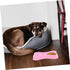 Beavorty Pet Bowl Cat Water Bowls Dog Food Container Practical Dog Bowl Dog Food Holder Dog Feeding Bowls Dog Double Bowls Dog Bowls Puppy Dog Feeder Small and Medium Dogs The Dog Plastic