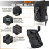 WYNEX Tactical Molle Phone Pouch with Compass Buckle, Universal Cell Phone Holster for IP 15/14/13 Pro Max/S22/S21