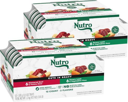 Nutro Natural Choice Cuts in Gravy Wet Dog Food, Grain Free Dog