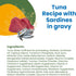 almo nature HQS Complete Tuna with Sardines in Gravy, Grain Free, Adult Cat Canned Wet Food, Flaked