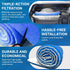 Premium Koi Pond and Aquarium Filter Media Roll, 12 inch by 1 inch Thick for Freshwater or Marine Aquariums