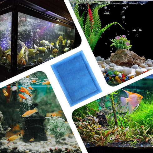 EZ-Change #2 Aquarium Filter Cartridge, 12 PCS Compatible with Aqua-Tech 10-20 Aquarium Filter