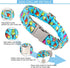 Ice Cream Summer Cotton Dog Collar, Metal Buckle Gift for Small Medium Large Girls or Boys Dogs, Cute Comfortable
