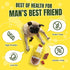 Mika & Sammy's Gourmet Chicken Jerky Dog Treats Made in USA, Kiss Me Fresh Breath, 5oz Bag