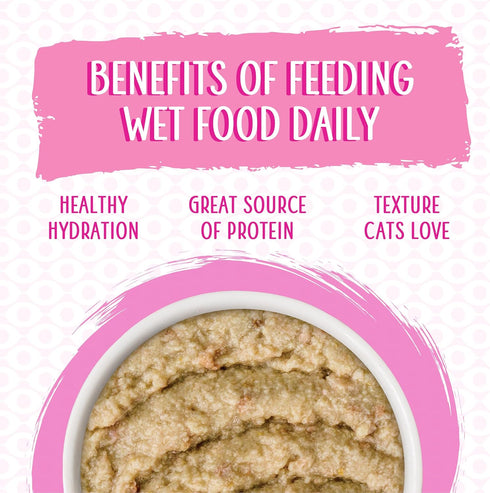 Weruva Wet Cat Food, Meal of Fortune Chicken with Chicken Liver Pate, 2.8oz Slide N Serve Pouch, 12 Pack